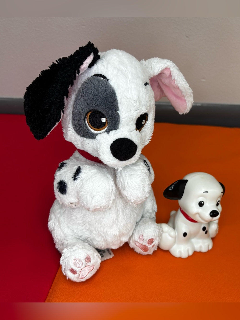 Disney 101 Dalmatian Patch Plush with Vintage Rattle